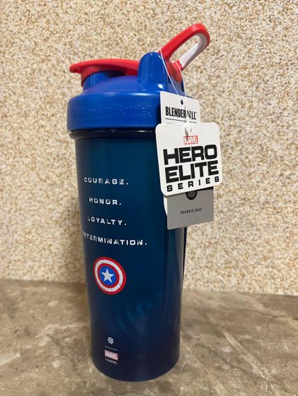 Спортивний шейкер BlenderBottle Classic Loop PRO 28oz/820ml Marvel Capitan Amerika (600557) | Зображення 4