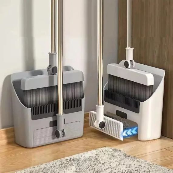 Віник та щітка з совком для прибирання 3 в 1 | Зображення 3