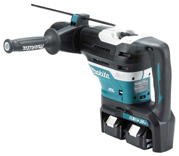 Перфоратор аккумуляторный Makita DHR400ZK (LXT, 8.0 Дж, SDS-MAX, AVT, AWS, без аккумуляторов и зарядного устройства) | Зображення 5