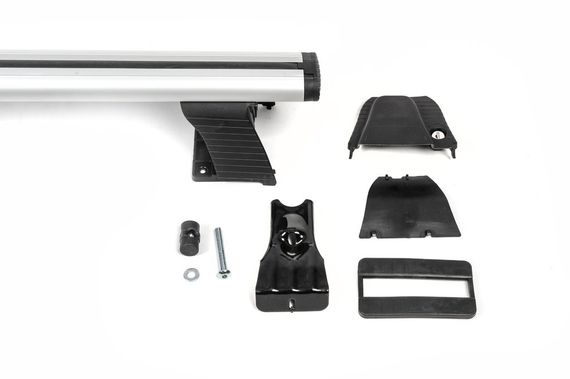 Перемычки на гладкую крышу (2 шт, Asaf V4) для Toyota Corolla 2007-2013 гг | Зображення 3