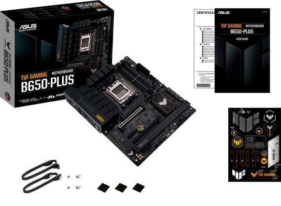 Материнcкая плата ASUS TUF GAMING B650-PLUS sAM5 B650 4xDDR5 M.2 HDMI DP ATX 90MB1BY0-M0EAY0 | Зображення 1