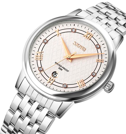 Skmei 9272SISI-B Silver-Silver Men | Зображення 1