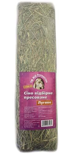 Мій Пухнастик сіно лугове пресоване, 1 кг