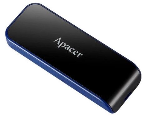 Flash Drive Apacer AH356 64GB USB 3.2 (AP64GAH356B-1) Black | Зображення 1