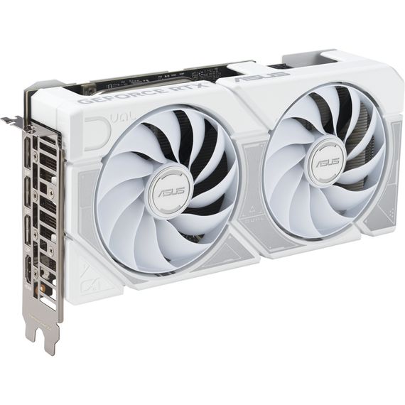 Відеокарта ASUS GeForce RTX5060Ti 16Gb DUAL WHITE OC (DUAL-RTX5060TI-O16G-WHITE) | Зображення 1