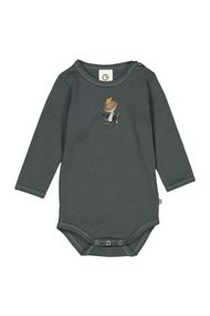 Дитяче боді для новонароджених Green Cotton 68 см Темно-зелений (25111224B)