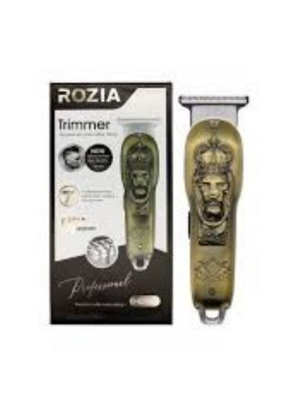 Машинка - триммер для стрижки волос и бороды Rozia HQ300 аккумуляторная с насадками | Зображення 2