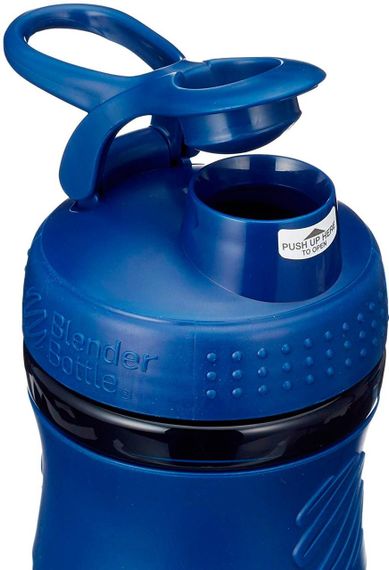 Шейкер спортивний (пляшка) BlenderBottle SportMixer 20oz/590ml Navy (Original) | Зображення 4