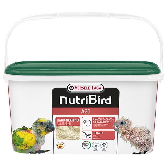 Молоко для вскармливания птенцов средних и малых попугаев Versele-Laga NutriBird A21 3 кг
