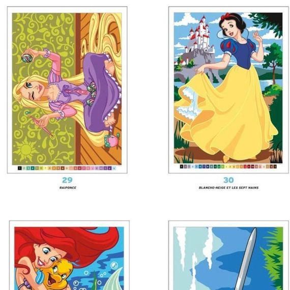 Розмальовка Disney (Księżniczki) Польща | Зображення 1
