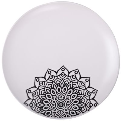 Тарілка Limited Edition Kora 20.5 см Десертна Біла (JH2068-2)
