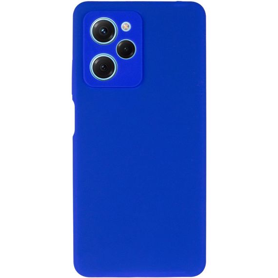 Чохол Silicone Cover Ummi Lakshmi Full Camera (AA) для Xiaomi Poco X5 Pro 5G Синій / Iris | Зображення 1