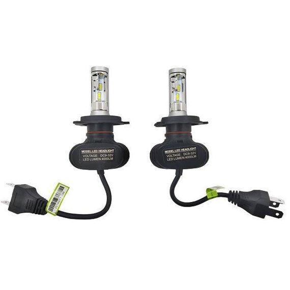 Комплект LED ламп HeadLight S1 H4 6000K 4000lm з радіатором