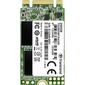 SSD накопичувач Transcend MTS430S 256GB M.2 SATA III 3D NAND TLC (TS256GMTS430S)