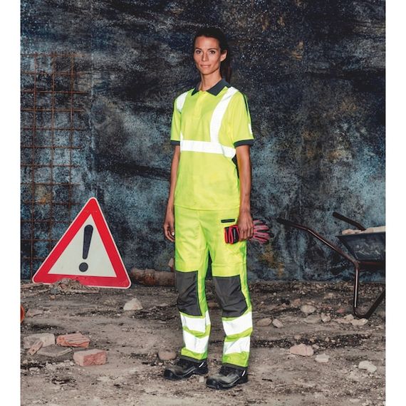 Штани робочі NEON, сигнальні, жовті, розмір 48 | Зображення 7