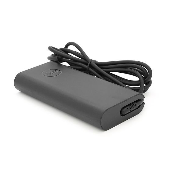 Блок живлення MERLION для ноутбука DELL 130W штекер Type-C, довжина 0,9м + кабель живлення | Зображення 1