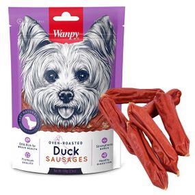 Wanpy Duck Sausages ванпи сосиски з качкою ласощі для собак 0.1кг