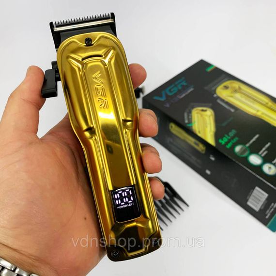 Беспроводной триммер для стрижки и бритья VGR, Машинка для стрижки волос и бритья UO-73 | Зображення 2