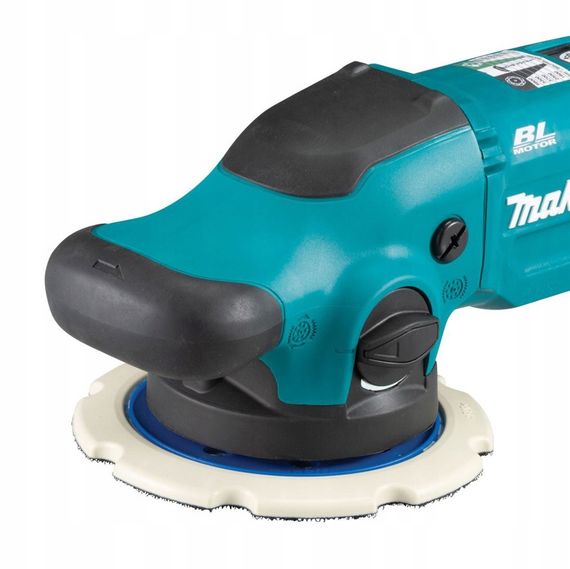 Шліфмашина полірувальна 2-х режимна акумуляторна Makita DPO600Z (150 мм, 1600-6800 хв-1, BL, LXT, без акумуляторів та зарядного пристрою) | Зображення 4
