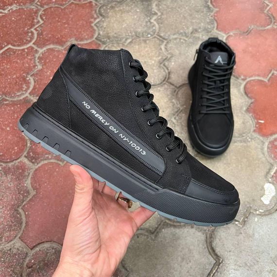 Нові стильні черевики з натурального нубуку 42 розмір