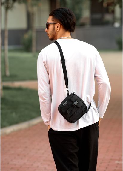 Чоловіча сумка Sambag TEL Чорна 17 х 17 х 6 см (70151065m) | Зображення 6