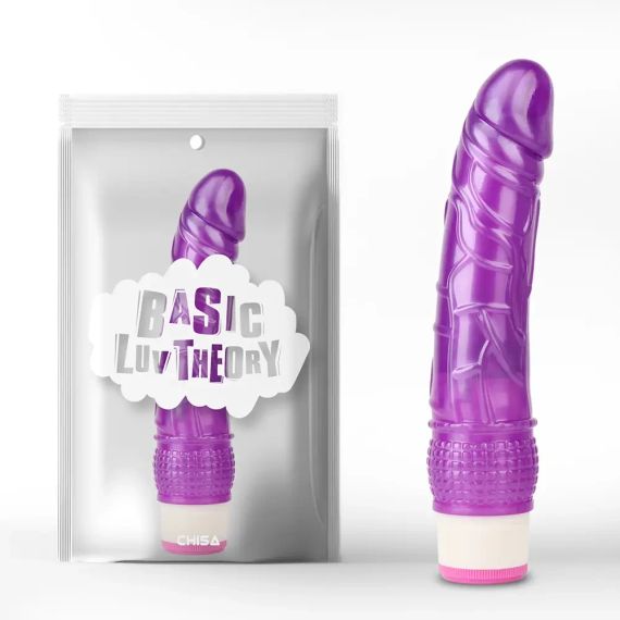 Вібратор фіолетовий Chisa Basic Luv Theory Wild Penetrator реалістичний на батарейках Sex Aura | Зображення 1