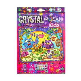 Набор креативного творчества "Kids Crystal Mosaic" CRMk-01-10, 6 форм элементов