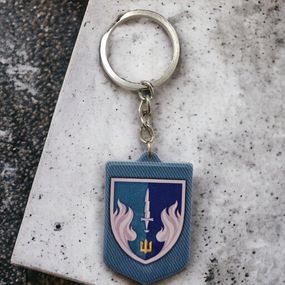 Брелок резиновый 505 отдельный батальон морской пехоты