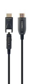 Кабель Cablexpert CCBP-HDMID-AOC-30M, HDMI V.2.0, вилка/вилка, з позолоченими контактами, 30 м
