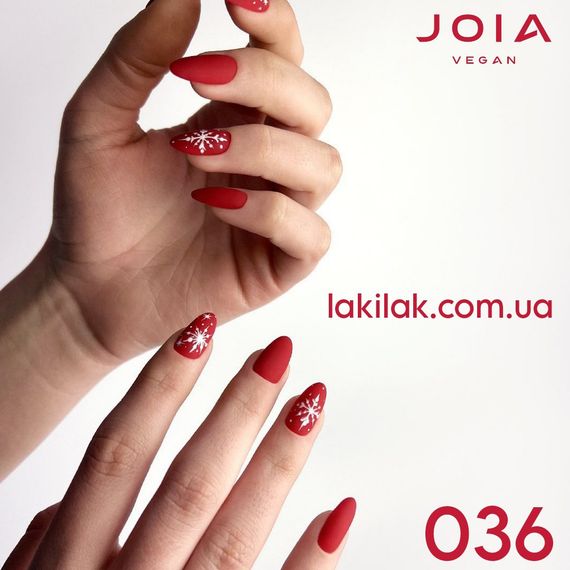 Гель-лак JOIA vegan 036 клубничный, 6 мл | Зображення 3