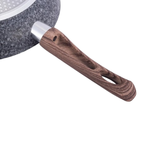 Сковорідка d30см алюміній а/п Grey marble 4164 KAMILLE | Зображення 2