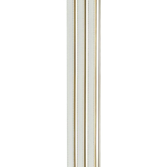 Рейка декоративна PS 2900х120х12мм Під білу шкіру із золотом SW-00002130 | Зображення 4