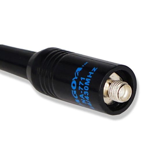 Усиленная антенна для рации (38 см), 144/430 МГц, Nagoya NA-771 / Гибкая двухдиапазонная антенна на | Зображення 2