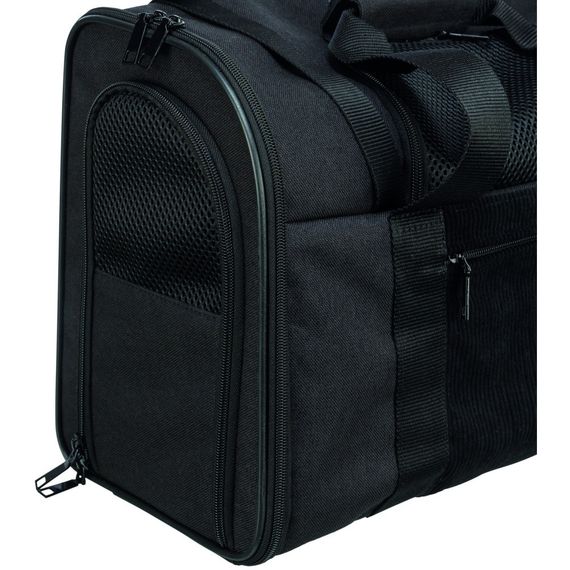 Рюкзак-переноска Trixie Connor для собак нейлоновий чорний/сірий до 8 кг 42х29х21 см | Зображення 4