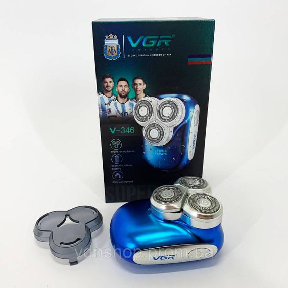 Электробритва для профессионального бритья VGR V-346, Электробритва с бритвенной насадкой GS-41 | Зображення 5