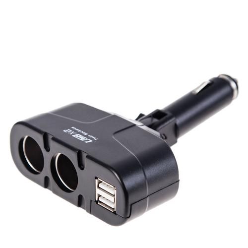 Подовжувач прикурювача VOIN 2 виходи+2USB 1500mA/запобіг (WF-0668/003) | Зображення 4