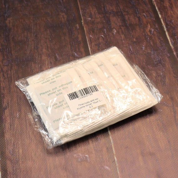 Пластир на стопи для виведення токсин (10 шт), Kiyome Kinoki / Детокс пластирі для ніг / Токсиновивідний набір пластирів | Зображення 9