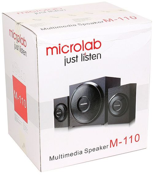 Колонки MICROLAB 2.1 M-110 Black (M-110) | Зображення 4
