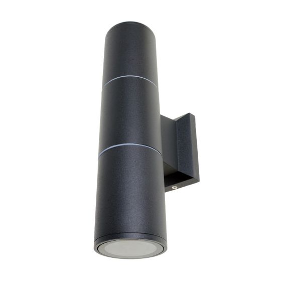 Светильник фасадный GU10 Black IP54 (AL-129/2)