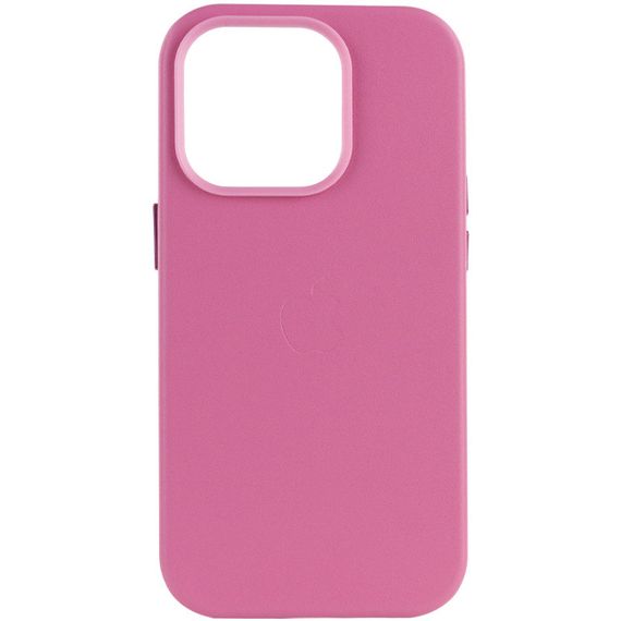 Кожаный чехол Leather Case (AA Plus) with MagSafe для Apple iPhone 13 Pro (6.1") Pollen