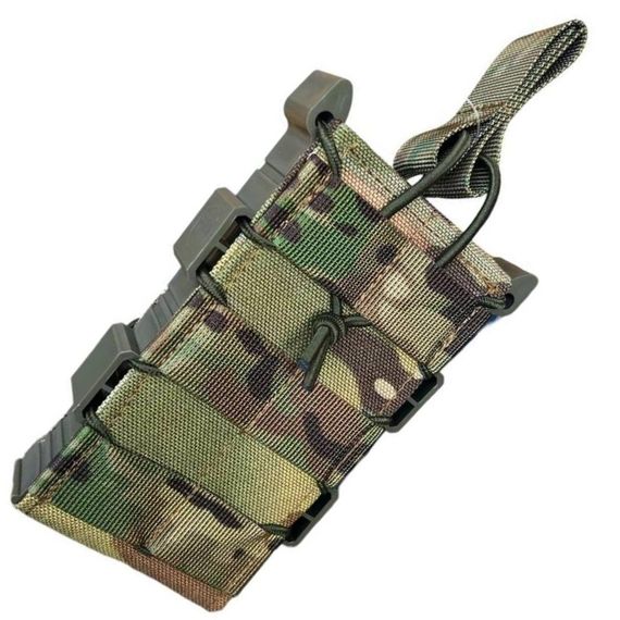 Підсумок відкритий каркасний для 1 магазину АК Cordura мультикам (LE3124) | Зображення 1