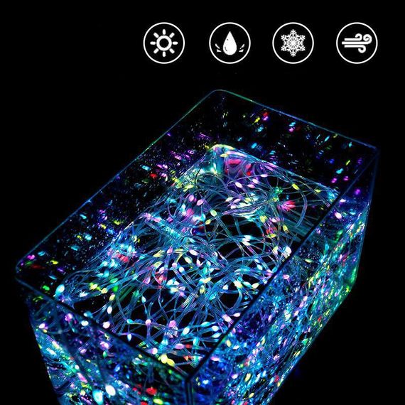 Світлодіодна стрічка 10м RGB водонепроникна Biom 3939BT керування телефоном + Пульт (47384-3939_186) | Зображення 8