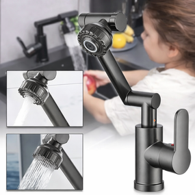 Смеситель для кухни под фильтр с гибким сливом faucet AND938