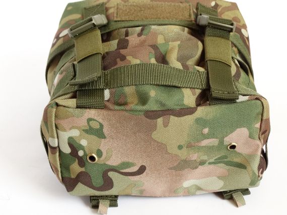 Тактична ранцева сумка сухарка Армійський підсумок військовий універсальний для ЗСУ мультикам | Зображення 9