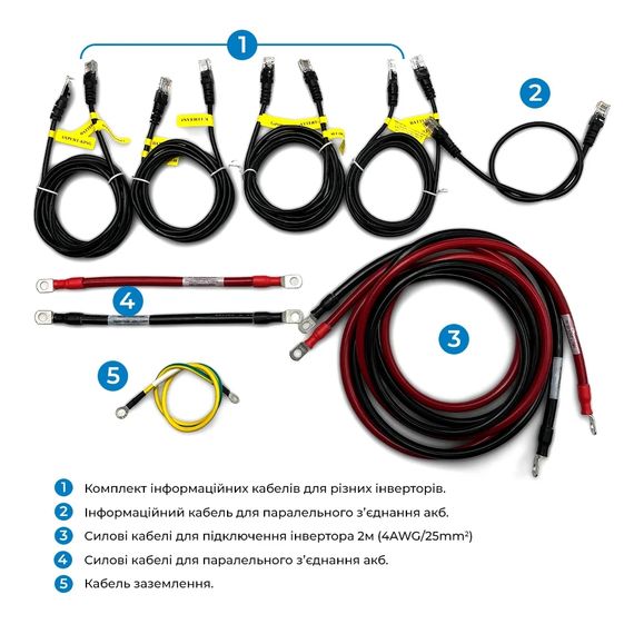 Dyness DL5.0C 51.2В 5.12 кВт•ч 100А Літієва акумуляторна батарея | Зображення 1