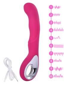 Вібратор (для точки G) Універсальний. Малиновий 1209-1