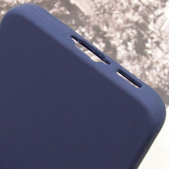 Чехол Silicone Cover Lakshmi Full Camera (AAA) для Samsung Galaxy S24 FE Темно-синий / Midnight blue | Зображення 6