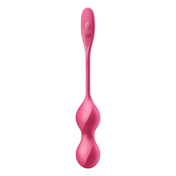 Вагінальні кульки з вібрацією Satisfyer Love Birds 2, що працюють від програми, рожеві Sex Aura | Зображення 2