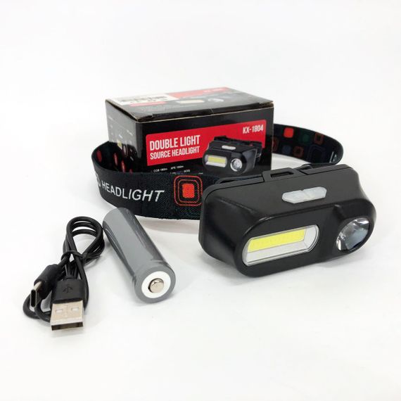 Налобний світильник для точних робіт 1804-XPE+COB, Ліхтар на лоб для риболовлі Police AW-89 | Зображення 9