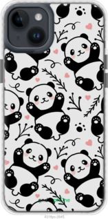 Чохол на iPhone 14 Plus Панди "4318pc-2645-2448"